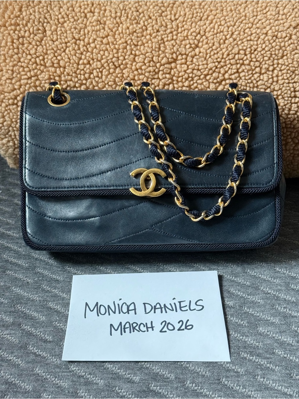 Vintage CHANEL Miss Mermaid Flap Bag Cruise Collection.